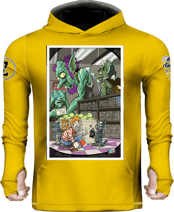 Troll | Yellow Sun Hoodie