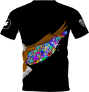 Phatswag | The Eagle-Eyed Disc Golf Black Jersey