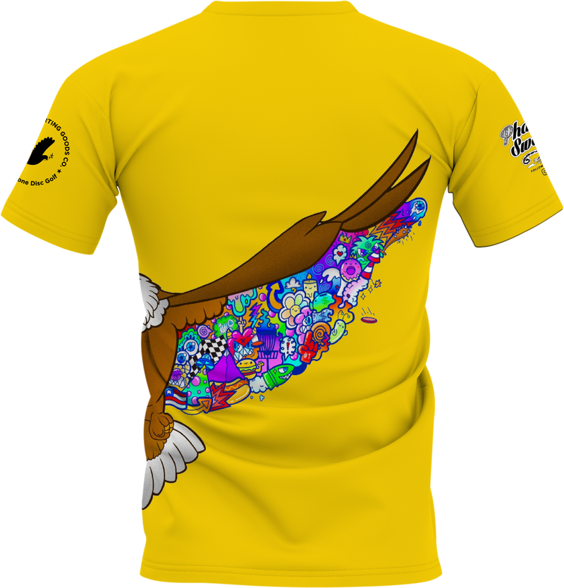 Phatswag | The Eagle-Eyed Disc Golf Yellow Jersey