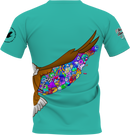 Phatswag | The Eagle-Eyed Disc Golf Teal Jersey