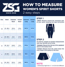 ultimate_women_spirit_shorts_size_chart