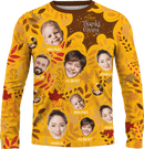 Sweater | Thanksgiving Day | Poly-cotton fabric - Yellow