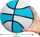 Regulation Size 9'' Swimming Pool Basketball, Waterproof, Blue (Size 6), for Ages 12+, 1 Piece