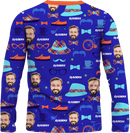 Sweater | Father's Day | Poly-cotton fabric - Blue