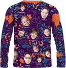 Sweater | Thanksgiving Day | Poly-cotton fabric - Purple