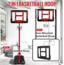 Kids Basketball Hoop with Stand, Adjustable Basketball Set, Toddler Basketball T