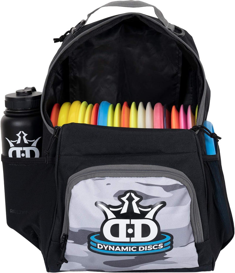 Cadet Disc Golf Backpack, Beginner Disc Golf Bag, Frisbee Golf Discs Set, Sports Bag, Lightweight & Durable, 17+ Disc Capacity