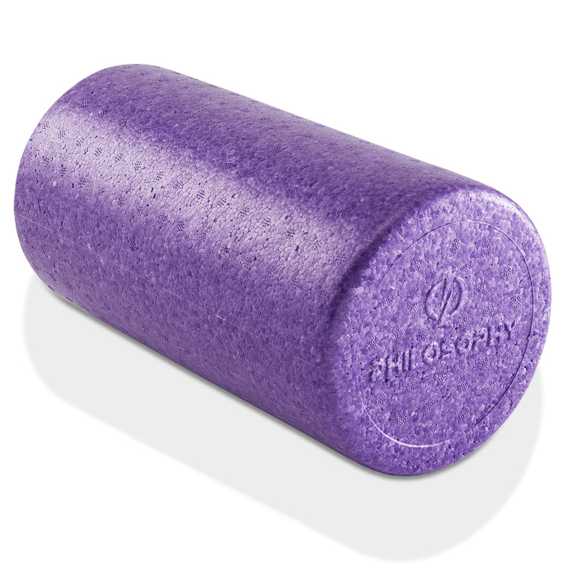 High-Density Foam Roller for Exercise Massage Muscle Recovery - Round