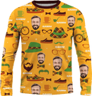 Sweater | Father's Day | Poly-cotton fabric - Yellow