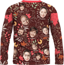 Sweater | Thanksgiving Day | Poly-cotton fabric - Brown