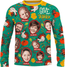 Sweater | Thanksgiving Day | Poly-cotton fabric - Green