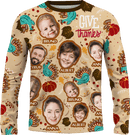 Sweater | Thanksgiving Day | Poly-cotton fabric - Light Brown