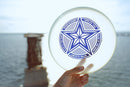 Ultimate Frisbee Disc 175G Glowing Flying Disc: 175 Gram Star Glow in the Dark Toy for Kids, Adults, Ultimate, Dogs