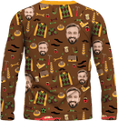Sweater | Father's Day | Poly-cotton fabric - Brown