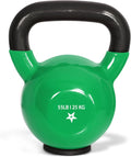 Kettlebells Rubber Base, Kettlebell Set for Women, Strength Training Kettlebells Weights (10-65 Lbs)