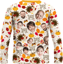 Sweater | Thanksgiving Day | Poly-cotton fabric - Cream