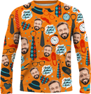 Sweater | Father's Day | Poly-cotton fabric - Orange 2