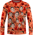 Sweater | Mother's Day | Poly-cotton fabric - Orange