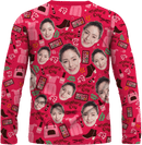 Sweater | Mother's Day | Poly-cotton fabric - Berry Pink