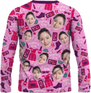 Sweater | Mother's Day | Poly-cotton fabric - Candy Pink