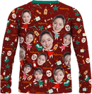 Sweater | Mother's Day | Poly-cotton fabric - Berry Cocoa