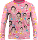 Sweater | Mother's Day | Poly-cotton fabric - Baby Pink