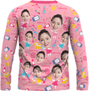Sweater | Mother's Day | Poly-cotton fabric - Baby Pink