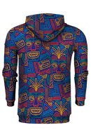 ABSTRACT DESIGN 100% POLYESTER HOODIE