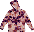 PURPLE FLOWERS 2D HOODIE