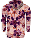 PURPLE FLOWERS 2D HOODIE