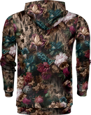 WINTER FLORAL HOODIE