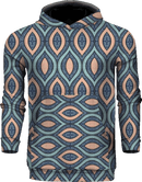 ALIEN PATTERN HOODIE