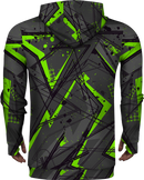 Printed Pattern Fleece Hoodie