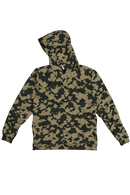 CAMO DARK 100% POLYESTER HOODIE