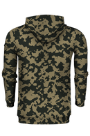 CAMO DARK 100% POLYESTER HOODIE