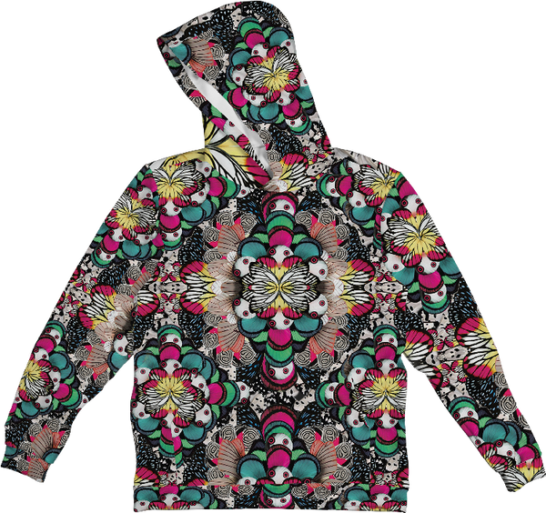 BUTTERFLY ABSTRACT HOODIE