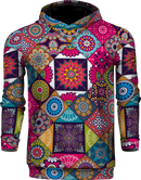 COLORFUL ETHIC DESIGN HOODIE