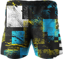 Abstract Printed Training Shorts