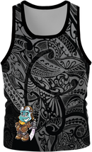 Blue Monkey Singlet