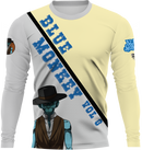 Blue Monkey Old West V8 Grey/Yellow Long Sleeve