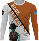 Blue Monkey Old West V8 Grey/Orange Long Sleeve