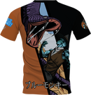 Blue Monkey Old West V8 Black/Orange Jersey