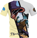 Blue Monkey Old West V8 Grey/Yellow Jersey