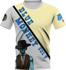 Blue Monkey Old West V8 Grey/Yellow Jersey