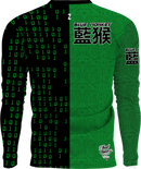 Blue Monkey TX Green Long Sleeve