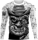Blue Monkey TX White Long Sleeve