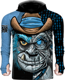 Blue Monkey TX Blue Sun Hoodie