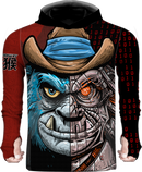 Blue Monkey TX Red Sun Hoodie