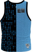 Blue Monkey TX Blue Singlet