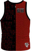 Blue Monkey TX Red Singlet